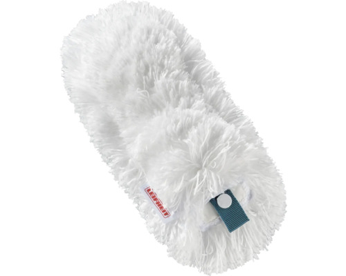 Housse de balai à poussière Leifheit blanche en fibres synthétiques