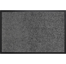 Paillasson avec surface textile et bordure