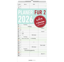 Wandkalender Planer für Zwei 2026