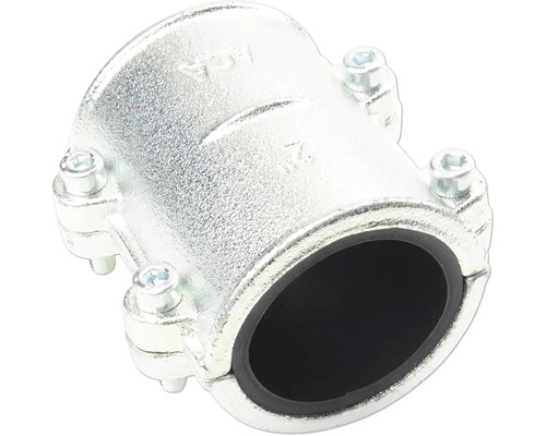 Metallrohrverbinder mit Schrauben