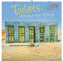 Toiletten rund um die Welt Kalender 2026
