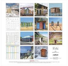Kalender mit Fotos von Toiletten rund um die Welt
