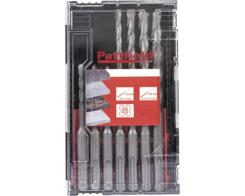 Pattfield Jeu de forets avec support SDS Plus