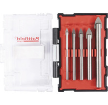 Glasbohrer Set im Koffer