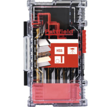 Pattfield Bohrerset in transparenter Box