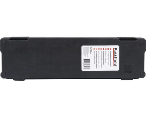 Jeu de forets hélicoïdaux Pattfield 6 pièces à six pans dans une boîte de rangement