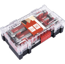 Pattfield Forstnerbohrer Set in transparenter Aufbewahrungsbox