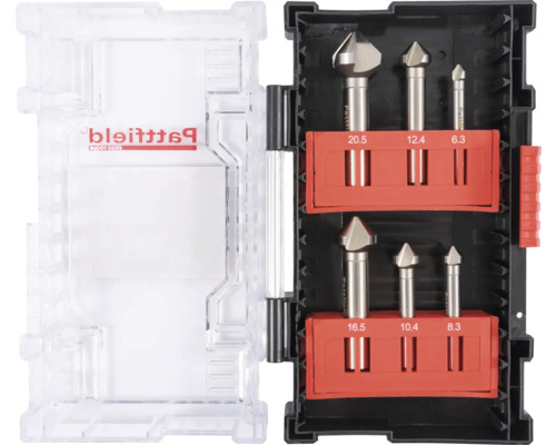 Fraise à chanfreiner en coffret de rangement