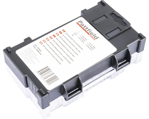 Pattfield Jeu de fraises HSS 6 pièces dans un coffret de rangement