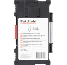 Pattfield HSS Blech Schälbohrer Set, 3-teilig mit Rundschaft