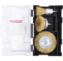 Drahtbürsten-Set in Kunststoffbox