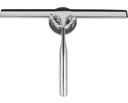 Raclette pour cabine de douche form&style y compris fixation acier inoxydable Raclette de douche en métal avec support mural