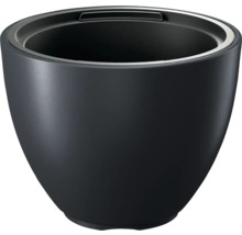 Schwarzer Pflanzkübel