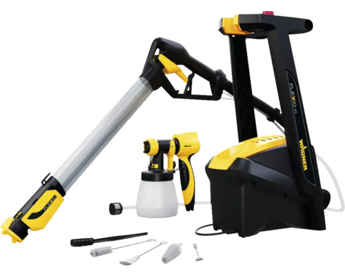 Pulvérisateur de peinture Wagner Universal Sprayer W 975 Flexio Système de pulvérisation de peinture avec accessoires