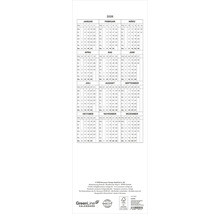 Calendrier pour l''année 2026 avec aperçu mensuel