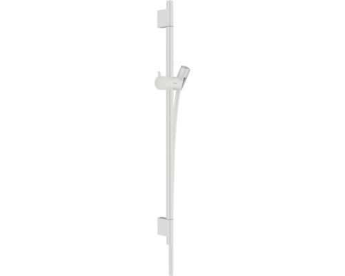 Brausestange hansgrohe Unica S Puro weiß matt Brausestangenlänge 718 mm mit Isiflex Brauseschlauch 1600 mm 28632700