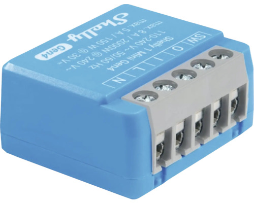 Relais Shelly 1 Mini Gen4