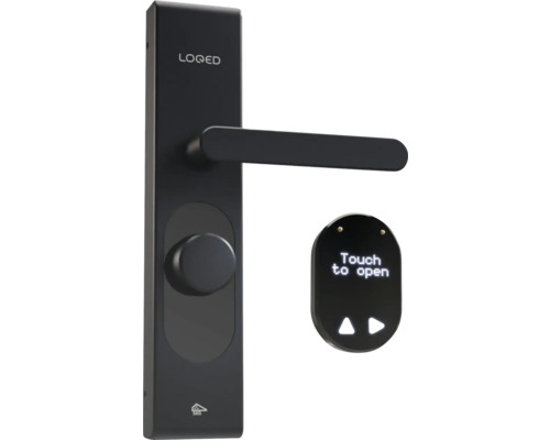 Béquille de porte électronique avec fonction tactile