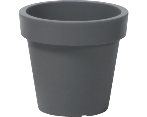 Blumentopf LOFLY Kunststoff Ø 58,2 cm H 52,3 cm steingrau Blumentopf aus Kunststoff