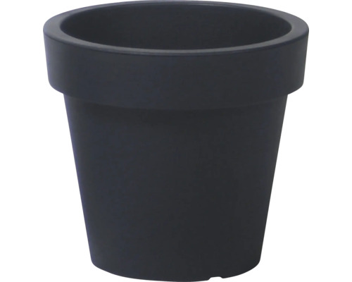 Blumentopf LOFLY Kunststoff Ø 58,2 cm H 52,3 cm anthrazit Pflanztopf aus Kunststoff