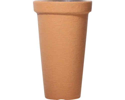 Pot de fleurs CLASSIC TOWER plastique Ø 40 cm h 63 cm rouge brique y compris bac d'arrosage Pot de fleurs en terre cuite