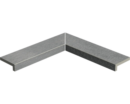 Bordure de piscine margelle FLAIRSTONE Titan pièce d'angle intérieure 90° gris 60 cm x 15 cm x 5 cm Bordure de piscine margelle FLAIRSTONE Titan pièce d'angle intérieure 90° gris 60 cm x 15 cm x 5 cm