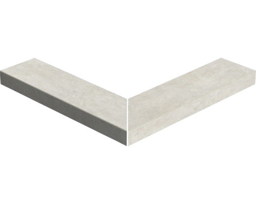 Bordure de piscine margelle FLAIRSTONE Sand pièce d'angle extérieure 90° beige 60 cm x 15 cm x 5 cm Bordure de piscine margelle FLAIRSTONE Sand pièce d'angle extérieure 90° beige 60 cm x 15 cm x 5 cm