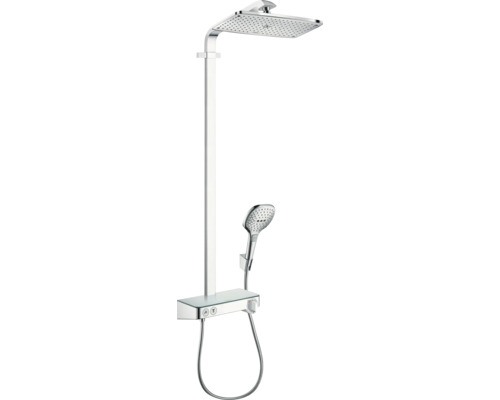 Duschsäule inkl. Thermostat hansgrohe Raindance E 360 1jet chrom glänzend 27288000