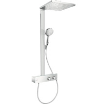 Duschsäule inkl. Thermostat hansgrohe Raindance E 300 1jet EcoSmart chrom glänzend 27362000