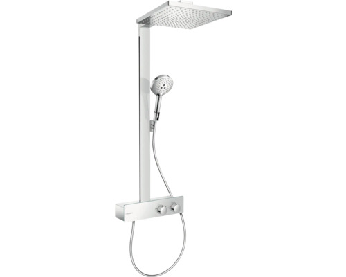 Duschsäule inkl. Thermostat hansgrohe Raindance E 300 1jet EcoSmart chrom glänzend 27362000 Duschsäule inkl. Thermostat hansgrohe Raindance E 300 1jet EcoSmart chrom glänzend 27362000