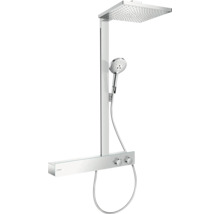 Duschsäule inkl. Thermostat hansgrohe Raindance E 300 1jet EcoSmart chrom glänzend 27364000