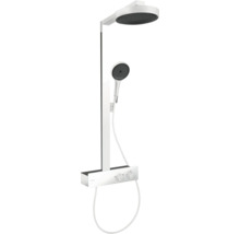 Duschsäule inkl. Thermostat hansgrohe Rainfinity 250 1jet EcoSmart weiß matt 28742700