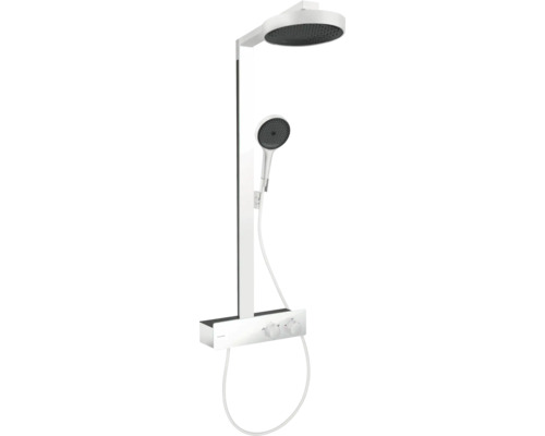 Duschsäule inkl. Thermostat hansgrohe Rainfinity 250 1jet EcoSmart weiß matt 28742700 Duschsäule inkl. Thermostat hansgrohe Rainfinity 250 1jet EcoSmart weiß matt 28742700