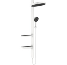 Unterputz Duschsystem mit Hand- und Kopfbrause hansgrohe Rainfinity 360 1jet weiß matt 26842700