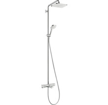 Système de douche avec douche de tête, douchette à main et mitigeur thermostatique