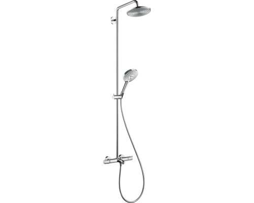 Duschsäule inkl. Badewannenthermostat hansgrohe Raindance S 240 1jet chrom glänzend 27117000