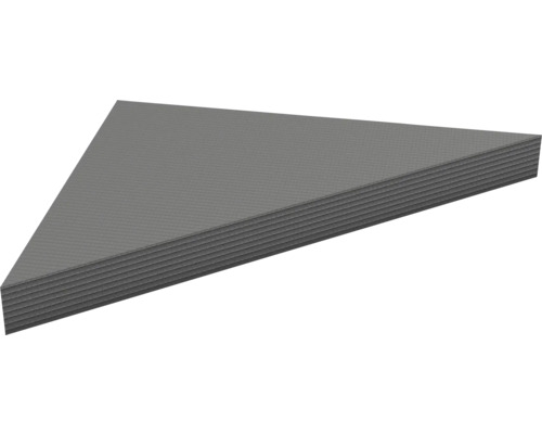 Découpes triangulaires en béton cellulaire