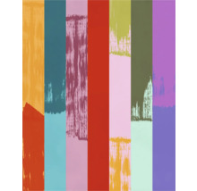 Divers échantillons de couleurs en bandes