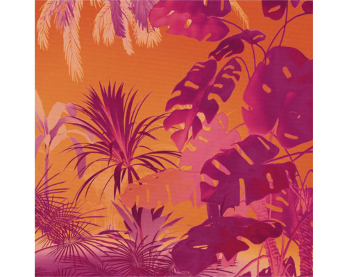 Motif décoratif avec des plantes tropicales