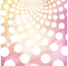 Abstraktes Muster aus Punkten auf farbigem Hintergrund