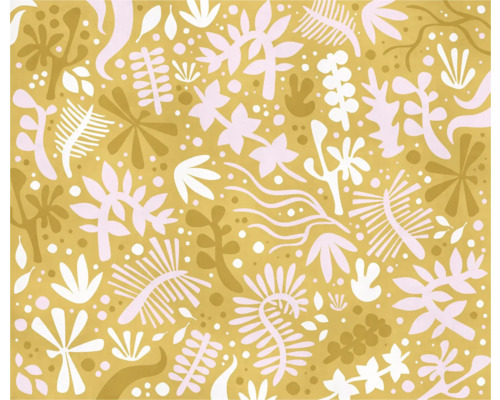 Papier peint à motif végétal