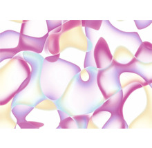 Motif abstrait avec des formes organiques