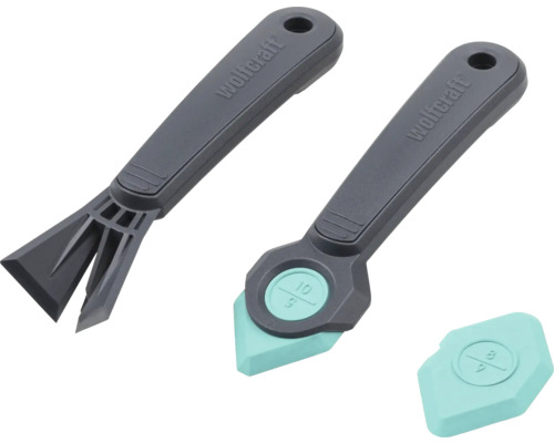 Wolfcraft Fugen Werkzeugset für die Fliesenfugenbearbeitung