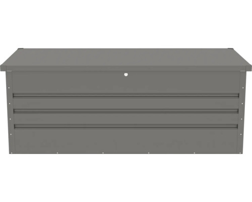 Werkzeugkiste aus Metall mit drei Schubladen