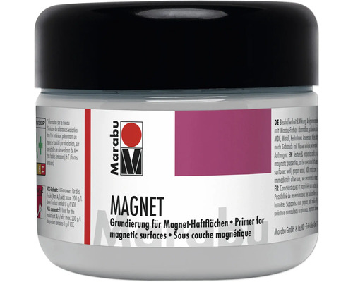 Marabu Magnet Grundierung grau 815 225 ml Marabu Magnet Grundierung für Magnethaftflächen in Dose