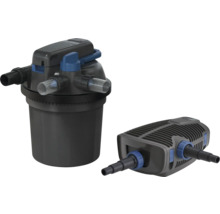 Druckfilter und UVC-Lampe für Teiche