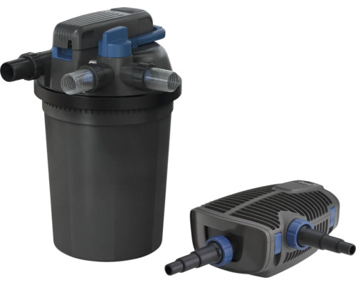Teichfilter mit Teichpumpe
