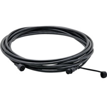 Schwarzes Kabel mit Stecker
