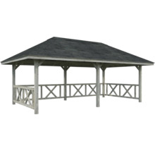 Pavillon de jardin en bois avec toit