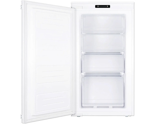 Congélateur ouvert avec tiroirs